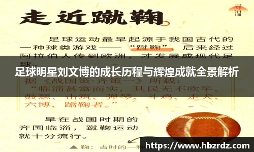 足球明星刘文博的成长历程与辉煌成就全景解析